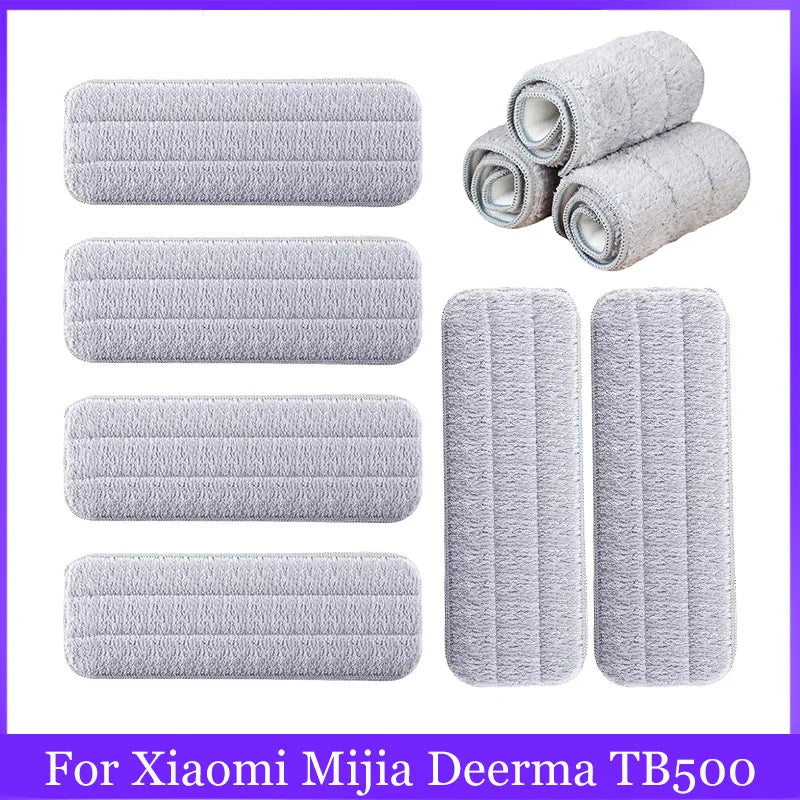 Washable Mop Cloth Rags For Xiaomi Mijia Deerma TB500 TB800 Handheld Vacuum Cleaner Parts Accessories Mop Pads Replacement
