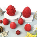 Easter Day Gift Egg Candle Making Silicone Mold Festival Embossed Butterfly Eggs Resin Epoxy Mould Carved Rose Soap Wax Tools