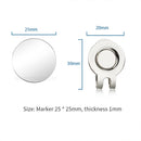 1pc Blank Marker With Magnetic Golf Hat Clips Golf Ball Marker Men Women Golfer Gifts Accessories for Golf Gloves Hats Bags