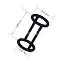 6Pcs Ice Cream Machine Commercial Accessories Anti-Channeling Valve Stem H-Shaped Sealing Ring Fit For BJ/BJK/BTK/BK Series