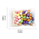 100pcs Easter Foam Decorations Easter Holiday Party Home Furnishing Pendants Eggs Easter Eggs