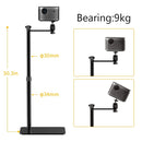 Floor Projector Support Stand Metal Holder Multi-angle Adjustable 360 ° PTZ Rotating Projector Bracket for Film Video Projector