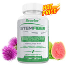 Fiber Probiotic + Prebiotic Supplement, Liver Support, Digestion, Gut Microbiome, Constipation Relief, 120 Capsules