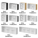 PVC Switch And Socket Apply On-Wall Mount 86 Type External Mounting Box Wall Surface Junction Box Switch Socket Box