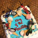 Bike Game Birthday Decorations Bicycle Garland Banner Cycling  Rider Cupcake Toppers Boy Birthday Baby Shower Party Decoration