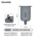 Naturehike Inflatable Mat 3.2/5.8/8.8 R Value Outdoor Ultralight Sleeping Pad Camping Portable Tent Single Moisture-proof Mats