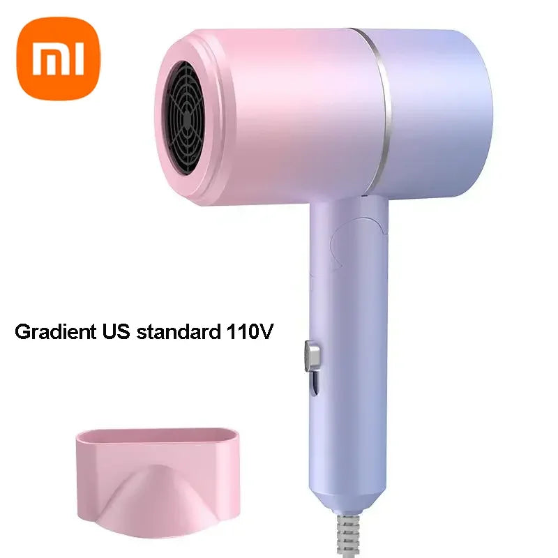 Xiaomi Portable Anion Hair Dryer Quick Dry with Diffuser Blue Light Hair Care Professional Foldable Home Travel Hair Care Dryer