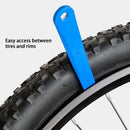 2-Piece Bicycle Cycling Tool Tire Remover Iron Lever Pry Bar Changer Tire Metal High Strength Durable Tyre Levers For Bicycle