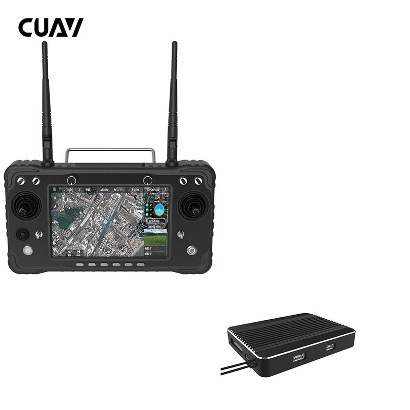 CUAV Black H16 HD 10km Video Transmission Telemetry Agriculture Spraying HDMI RC Drone Parts Mapping Remote Controller