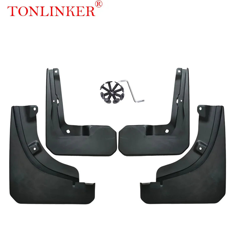 TONLINKER Car Mudguard For Jetour T2 Traveller  SUV 2023-Present Mudguards Splash Guards Front Rear Fender Mudflaps Accessories