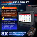 2025 LAUNCH X431 PRO TT V5.0 Car Diagnostic Tools CAN FD/DOIP/OBFCM Auto All System Scanner Bidirectional ECU Coding 38+ Reset