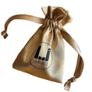 Old Gold Silk Satin Gift Bags 7x9cm 9x12cm 13x17cm 50pcs/Lot Earring Rings Studs Necklace Bangle Jewelry Logo Pouch Sack