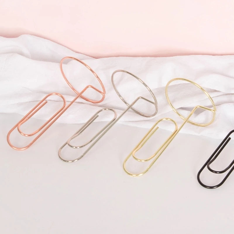 Nordic Paper Clip Table Card Memo Holder Stand Photo Clips Holder Message Folder Desk Stand for Paper Note Memory Photo