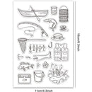 Easter Themed Silicone Clear Stamps Transparent Stamps for Birthday Valentine's Day Party Cards Making DIY Scrapbooking