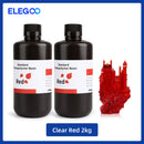 Elegoo 1KG/2KG/4KG UV Resin 2.0 For 3D Printer SATURN 3 ULTRA 3D Printing Material UV Resin Normal 1kg Liquid Bottle