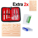 1-3set Skin Suture Kit Medical Students Suture Practice Kit Medical Suture Kit Surgical Traumatic Educational Teaching Equipment