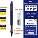 Uni Mechanical Pencil M5-452 Kuru Toga 0.5MM Breakproof Lead lapicero lapices portaminas with Eraser School Student Stationery