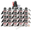 Hot Toys Star Wars 21pcs Republic Commando 501st Building Blocks TV6109 TV6106 Trooper Force 99 Hunter Crosshair Wrecker Brick