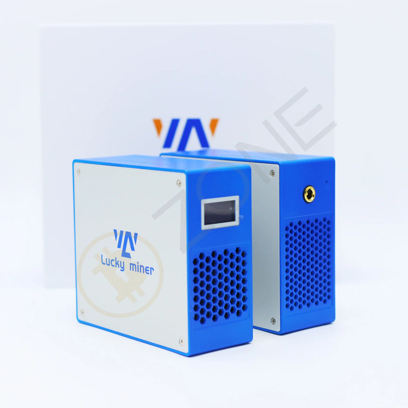 Spot New Lucky Miner LV07 Bitcoin Lottery Machine 1000G Hashrate Silent Mining Machine Crypto Miner with 12V 5A Power Supply