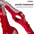 ENLEE Bicycle Pedal One-Piece CNC Aluminum Alloy Ultralight Seal Du Bearing BMX Mtb Bicycle Pedals Accessories