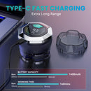 KENSEN Electric Head Shaver for Bald Men 6D Magnetic Razor Hair Trimmer USB Rechargeable LED Display Wet/Dry Shave Beard Shaver