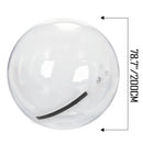 SucceBuy 2M Water Walking Ball with Air Blower Pump Inflatable PVC Zorb Ball Waterproof for Amusement Park Swimming Pool