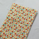 Graceful Pink Green Stripe Fruit  Series Apple Banana Printed Cotton Fabric 50x160cm For DIY Sewing Bedding Quilting Cloth Decor