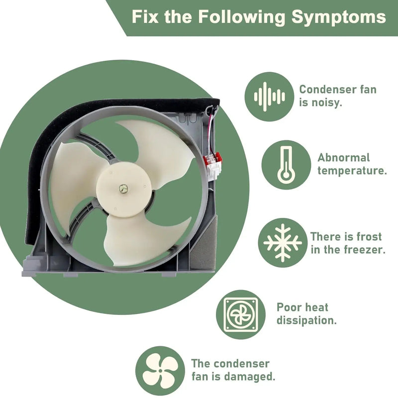 DA97-15765A DA31-00340A DA97-12842A DA97-15765C for Sam sung Refrigerator Condenser Fan Motor Assembly Replaces EAP11733650