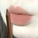 Matte Lipliner Wood Pencil Waterproof Velvet Brown Red Lip Contour Pen Lip Liner Lipstick Lasting Non-stick High Pigment 12Color