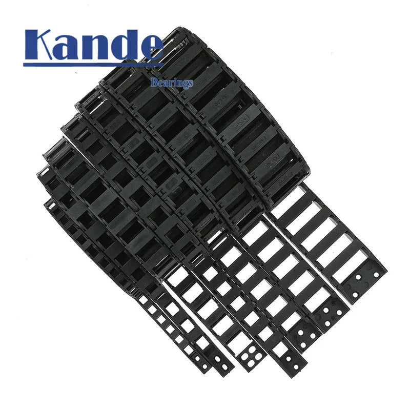 Cable Drag 5x5 7x7 10x10 10x15 10x20 10x30 L1000mm Chain Wire Carrier with End Connectors for CNC 3D Printer Engraving Voron