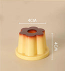 Cute Pudding Pen Holder Student Cute Cartoon Creative Desktop Ornament Jelly Shape Pen Hole Pencil Slot Pencil Storage Stand 1Pc