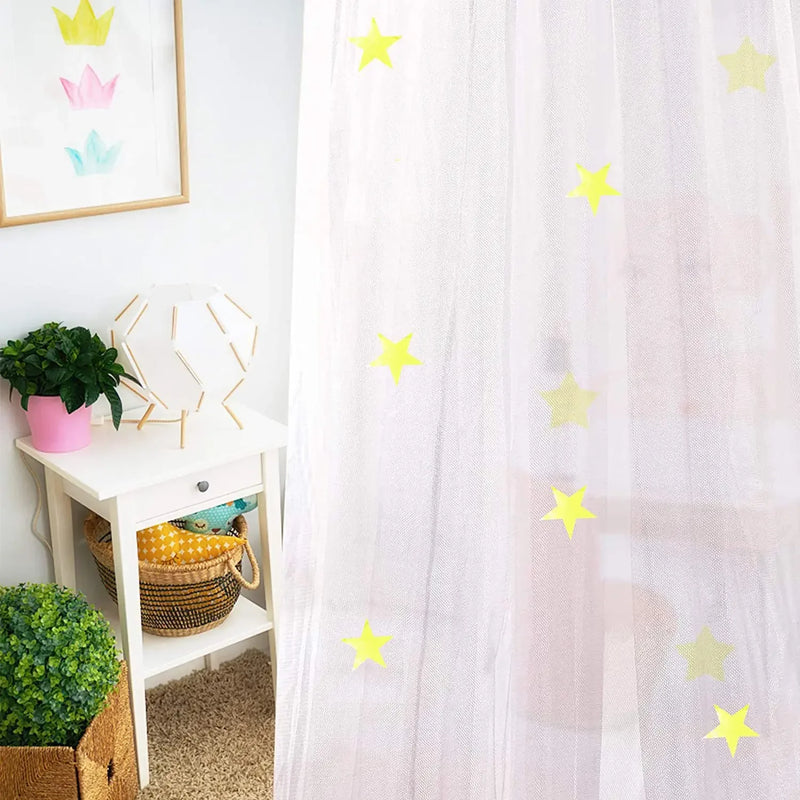 Dome hanging mosquito net installation without punching mosquito net dorm ceiling luminous star mosquito net