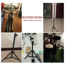 1/4 Screw Head Light Stand Tripod 2m 1.5m 68cm For Phone Selfie Stick Adjustable For Photo Studio Flashes Photographic Softbox