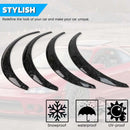 4PCS Universal Car Wide for Fender Flares Wheel Arches Extension Mud Mudguards Extra Wide Body Wheel Arches