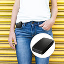 Aluminum Wallet Credit Card Holder Anti-Theft Aluminum Wallet Business Card Holder Multifunctional RFID Blocking Hard Case Clip