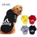 Adidog Dog Hoodie Sweatshirt with Letters Spring Dog Clothes for Small Dogs Chihuahua Puppy Coat French Bulldog Labrador Custume