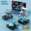 New 700+pcs 3in1 Technical High-tech Programming Robot Diy Tank APP RC Building Blocks Bricks Sets toys Kid Moc Set Best Gifts