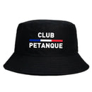 Fashion French Petanque Club Bucket Hat Unisex Adult Outdoor Sport Activities Panama Hat Man Woman Reversible Fisherman Cap Bob