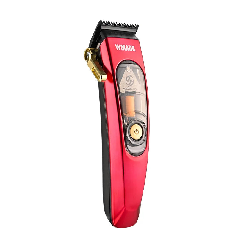 WMARK's new NG-9004 Men's hair clipper 10000 RPM magnetic caliper 3-color replaceable with charging base