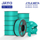 JAYO 3D Printer Filament PLA Series 1.75MM 5Rolls/10Rolls High Strength 100% No Bubble Neatly Wound for FDM DIY Gift Material