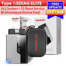 No Subscription Lifetime Update Kingbolen Ediag elite ALL Software Bi Directional 15 Reset CANFD Protoco OBD2 Scanner