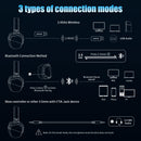 NUBWO G06 2.4G Dual Wireless Gaming Headset 5ms Low Latency 7.1 Surround ENC Mic For PC PS4 PS5 Gaming Bluetooth Headphones