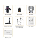 Comica EJoy Uni Pro Cardioid Condenser USB Microphone Noise Reduction for PC Smartphone Podcast Record Youtube Live Streaming