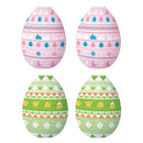 2/4Pcs Easter Paper Lanterns Easter Egg Shaped Hanging Decor Flower Chick Bunny Decorative Hanging Lanterns for Party Supplies