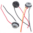 2pcs 1156 1157 Bulb Socket BAY15D Lamp Holder P21/5W 12V Adapter Base Connector For Brake Light Plastic Car Accessories