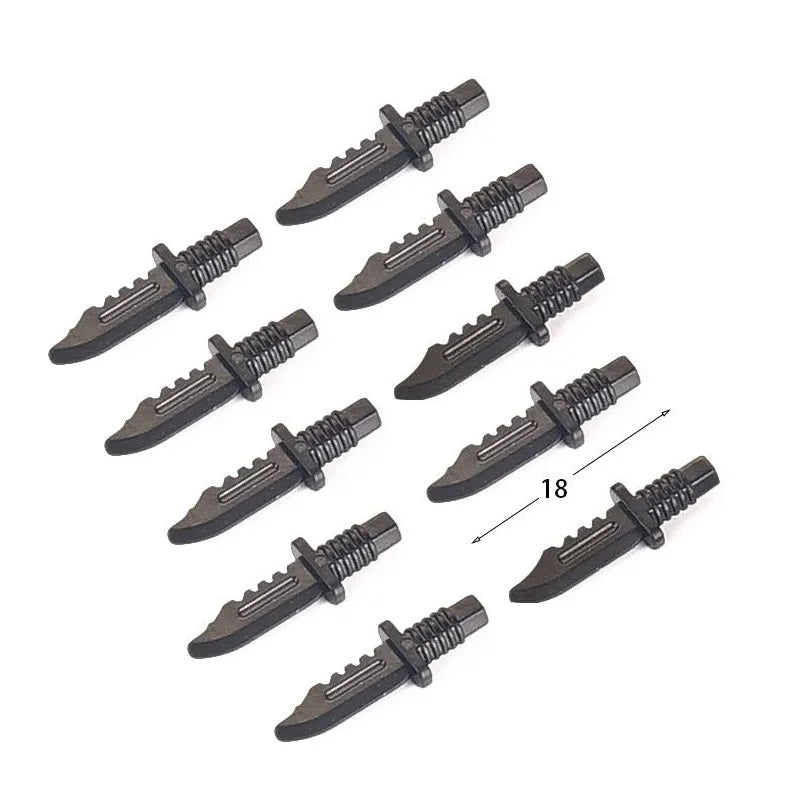 5PCS Grenades Launcher Weapons Original Block mini Toy Swat Police Military Weapons City Accessories Compatible Figures