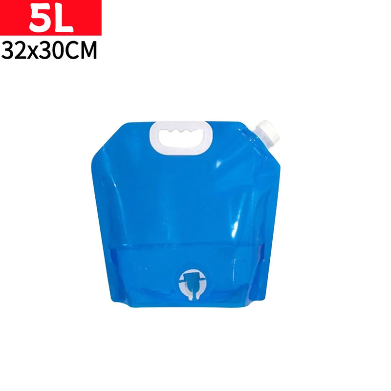 5 L Water Container with Faucet Water Can Bucket Large Capacity Water Bottle Portable Water Container For Outdoor Camping Travel