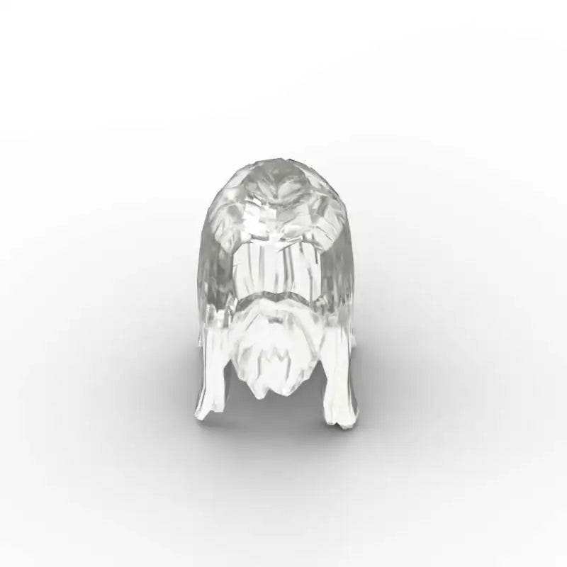 MOC 10PCS Hair Long Straight 13768 Beard Building Blocks Kit Wig Body Wear Compatible Particle Toys Children Kid Birthday Gifts