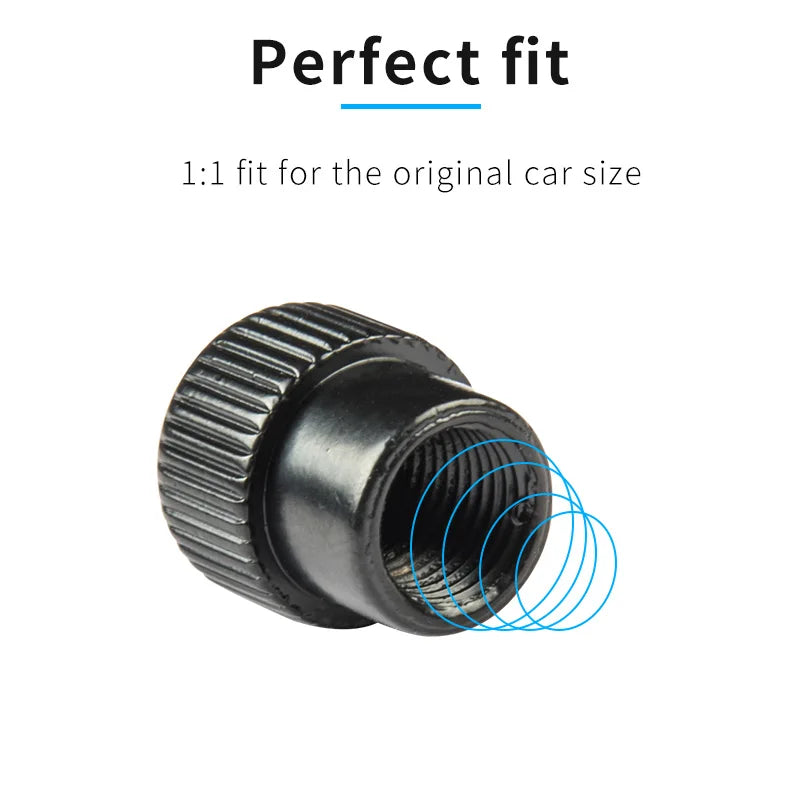 4pcs Car Wheel Tire Dustproof Valve Caps Zinc Alloy Tyre Rim Stem Covers For BMW X1 X3 X4 X5 X6 Exterior Accessories Vehicles