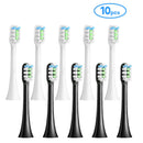 10pcs Toothbrush Head for SOOCAS X3Pro/X3U/X5/V1/V2/X1/X3 DuPont Soft Bristle Nozzles Vacuum Sealed Packed